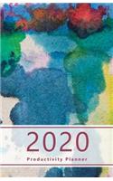 2020 Productivity Planner: Accomplish your goals. Set your goals and review the progress. Personal and professional to-dos, agenda, Gratitude section and more. 8.5" x 5.5". Po