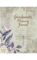 Grandparents Memory Journal