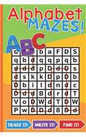 Alphabet Mazes Book