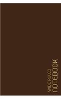 Wide Ruled Notebook: 6"x9" Journal / Diary / College Ruled / Wide Lined /Travel Journal / Keepsake Book / Back to school supplies, Office, College, Student, Artist, Desi(Wide Ruled Notebooks & Journals)