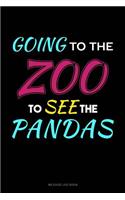 Going to the Zoo to See the Pandas: Mileage Log Book(198 Mileage Log Book)