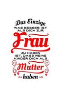 Tolle Frau, Tolle Mutter: Notizbuch Für Ehefrau Mama Ehe-Frau Mama Muttertag
