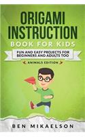 Origami Instruction Book for Kids