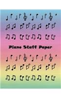 Piano Staff Paper