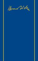 Max Weber-Gesamtausgabe: Band II/11: Briefe. Nachtrage Und Gesamtregister