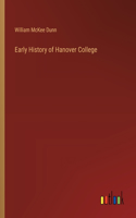 Early History of Hanover College