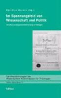 Im Spannungsfeld Von Wissenschaft Und Politik