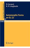Automorphic Forms on Gl (2)