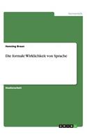 formale Wirklichkeit von Sprache