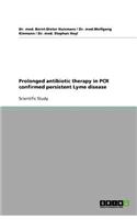 Prolonged antibiotic therapy in PCR confirmed persistent Lyme disease