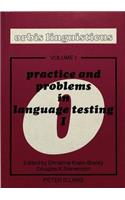 Practice and Problems in Language Testing 1