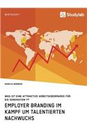 Employer Branding im Kampf um talentierten Nachwuchs. Was ist eine attraktive Arbeitgebermarke für die Generation Y?