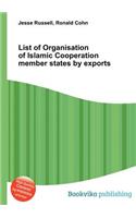 List of Organisation of Islamic Cooperation Member States by Exports