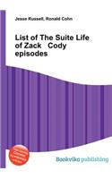 List of the Suite Life of Zack Cody Episodes