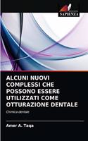Alcuni Nuovi Complessi Che Possono Essere Utilizzati Come Otturazione Dentale