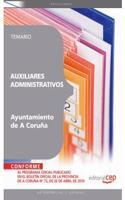 Auxiliares Administrativos del Ayuntamiento de A Coruna. Temario