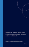 Rhetorical Criticism of the Bible