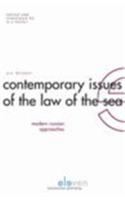 Contemporary Issues of the Law of the Sea