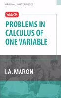 MTG Problems in Calculus of One Variable Book