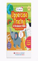 Oswaal Lil Legends Uppercase Tracing & Vocabulary Writing Practice Book for Kids, Level-1 | Age- 3 to 5 Years|