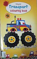 Miss and Chief Giant Book Series Transport Colouring Book