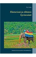 Ekoturismi ja eläinten hyvinvointi
