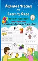 Alphabet Tracing and Learn to Read: Sight Words Activity Workbook - Learn, Trace & Practice Words For Kids - Learning To Write & Read - Ages 5-8