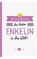 Notizbuch der besten Enkelin in der Welt