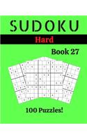 Sudoku Hard Book 27