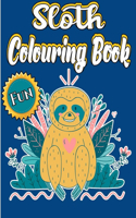 Sloth Colouring Book