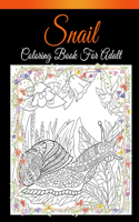 Snail Coloring Book for Adult