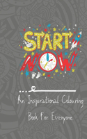Inspirational Colouring Book For Everyone