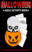 Halloween Adult Activity Book