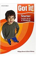Got it! Starter Level Student Book and Workbook with CD-ROM: A four-level American English course for teenage learners