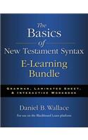 The Basics of New Testament Syntax e-Learning Bundle: Grammar, Laminated Sheet, and Interactive Workbook(Hardcover)