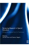 Reviewing Research in Special Education