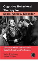 Cognitive Behavioral Therapy for Social Anxiety Disorder