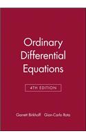 Ordinary Differential Equations