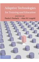 Adaptive Technologies for Training and Education