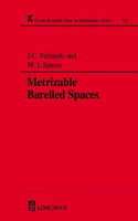 Metrizable Barrelled Spaces