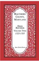 Baltimore County, Maryland Deed Records, Volume 2