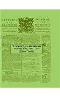 Gleanings from Maryland Newspapers 1786-90