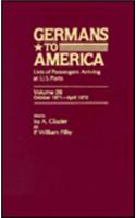 Germans to America, Oct. 2, 1871-Apr. 30, 1872