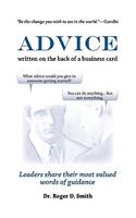 Advice Written on the Back of a Business Card