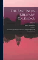 East India Military Calendar