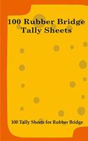 100 Rubber Bridge Tally Sheets