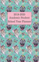 2019-2020 Academic Student School Year Planner: Cats Student Calendar Organizer with To-Do List, Notes, Class Schedule