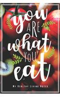You Are What You Eat - My Healthy Living Notes