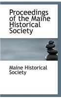 Proceedings of the Maine Historical Society