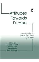 Attitudes Towards Europe